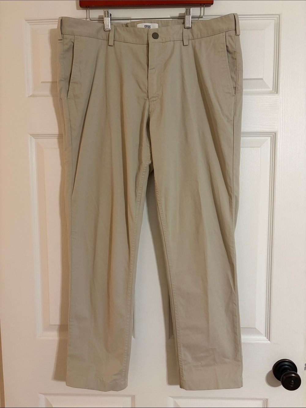 SPOKE London Heroes Chino Pants Tan Beige Waist 37 Build A